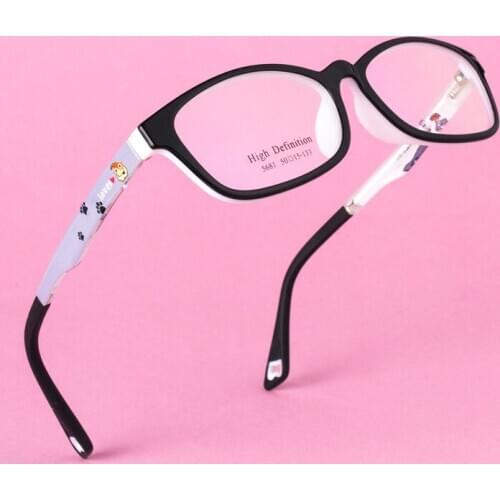 Healthy Silicone Children Clear Glasses Girls Boys Flexible Eyewear Frames Kids Glasses Frames Spectacle Frames Child Free Case