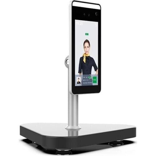 Face recognition access control system and temperature measurement device