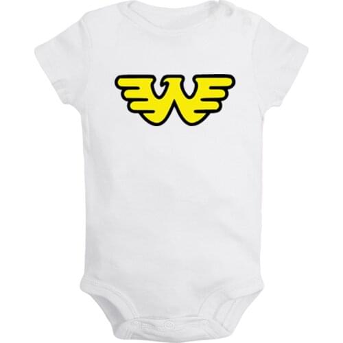 Waylon Jennings Flying Attack on Titan Cosplay Printed Newborn Baby Girl Boys Clothes Short Sleeve Romper Outfits 100% Cotton