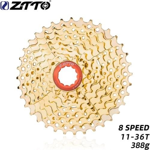 ZTTO 8 Speed 11-36T 32T MTB Steel Mountain Bike Cassette 8S Bicycle Sprocket HG System 8Speed M410 K7 X4 Tx35 Parts Freewheel