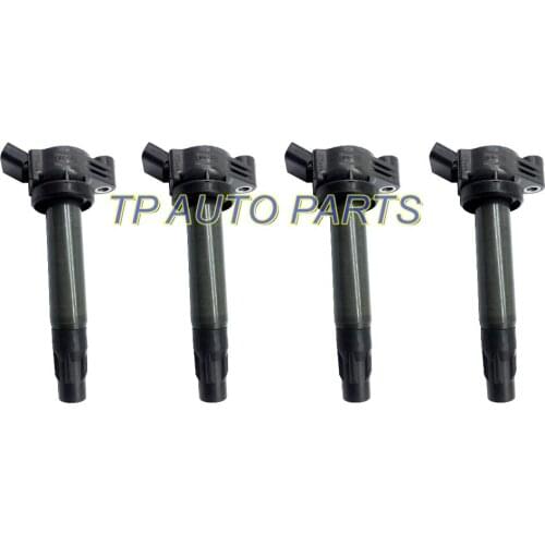 4 PCS Ignition Coil For To-yota Cam-ry Hig-hlander Sol-ara Lex-us ES-330 RX-330 OEM 90919-02246 9091902246