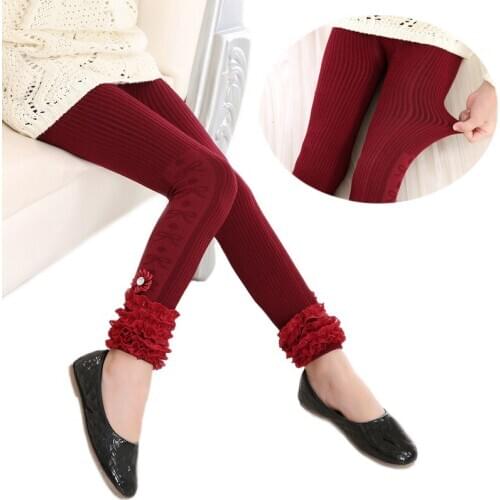 Pants For Girls Leggings Girl Pants Spring Autumn Trousers Fashion Kids Leggings Princess Clothing Children Party Clothes