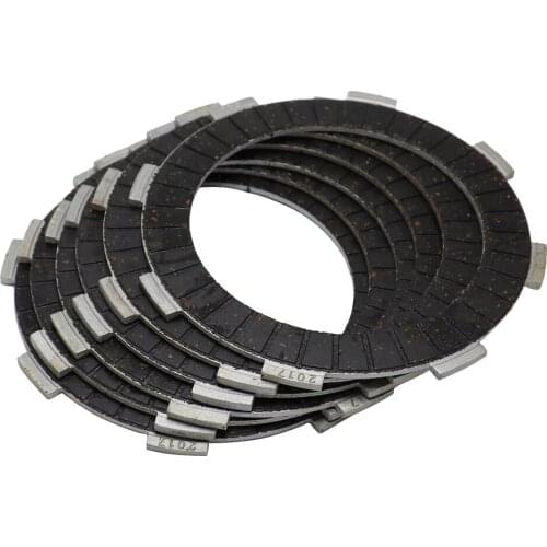 6Pcs Motorcycle Clutch Disc Friction Plate For Honda CG125 CG150 CG200 CG250 Clutch Pad Motorbike Parts Vintage Retro Street