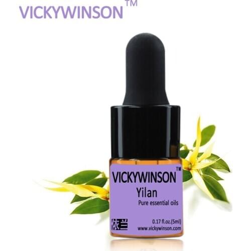 Ylang essential oil 5ml 100% Natural Ylang Pure Essential Oils Moisturizing Anti Aging Maintain aromatherapy diffusers