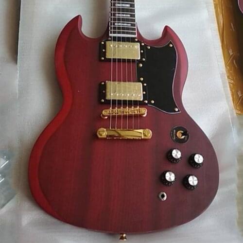 China OEM Factory New Brand White SG Electric Guitar