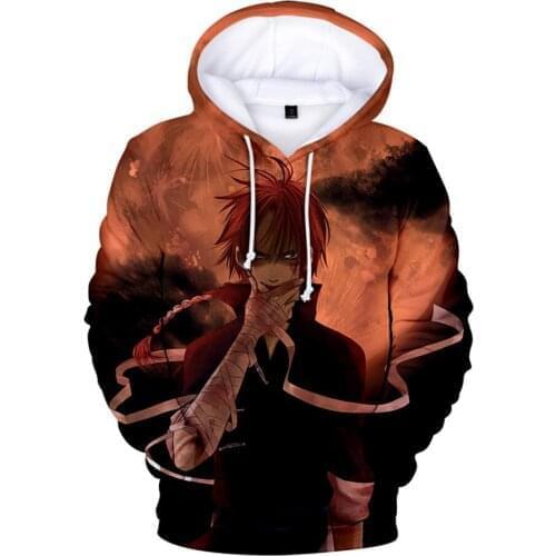 Gintama Hoodies anime boy/girls Fashion Hip Hop Harajuku Streetwear Pullover Gintama Mens 3D Oversized hoodie kids Sweatshirt