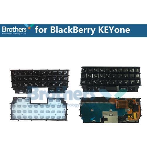Keypad for BlackBerry KEYone DTEK70 Keyboard Button Flex Cable for BlackBerry DTEK70 Phone Replacement Parts Black Silver 1pcs