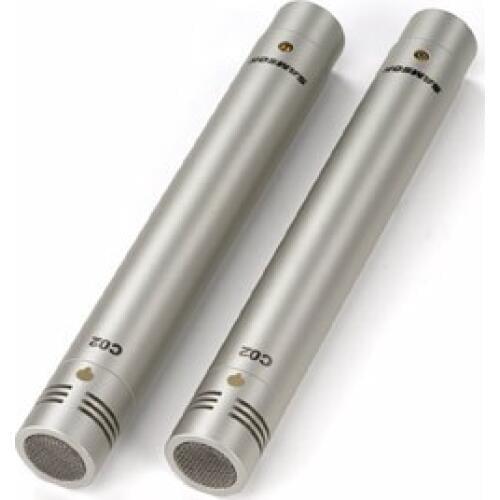 Pair Samson c02 small diaphragm condenser microphone piano percusses stereo music pick up microphone pencil type for recording