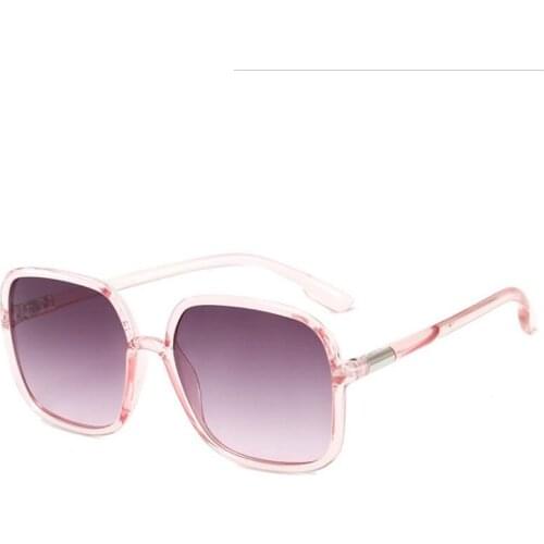 2021 New Fashion Trendy Square Women Sunglasses Men Retro Sun Glasses Brand Design Plastic Eyewear Frame Unisex UV400