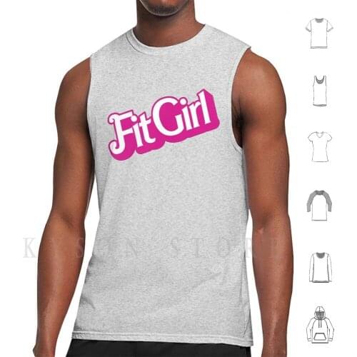 Join The Gang! Tank Tops Vest 100% Cotton Fitness Fitgirl Cute Pink