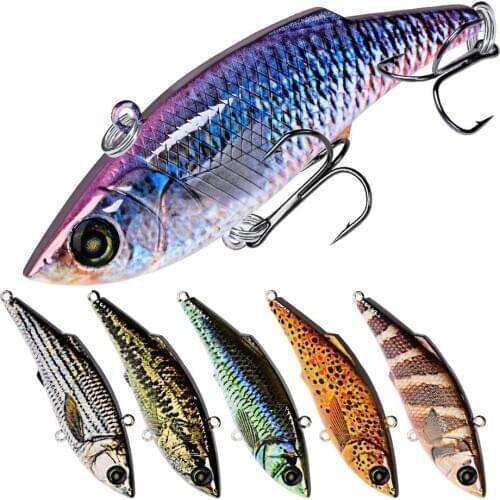 7.9cm 10.5g Pencil Baits VIB Fishing Lures 3D Eyes Hard Bait Artificial Bait Crankbait Wobblers Isca Poper Pesca Fishing Tackle