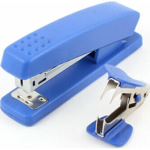 Papers Stapling Blue Plastic Staple Remover Stapler for 26/6 Staples