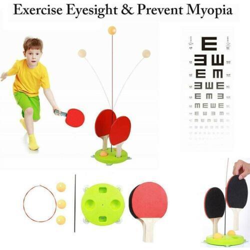 Table Tennis Trainer Portable Table Tennis Soft Shaft Training Machine Elasticity Adult Kid Ping Pong Practice Trainer