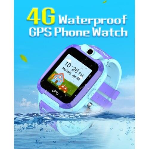 Smart Bluetooth GPS Location Tracer Phone Watch for Kids Boy Girl Remote Monitor Camera SOS Call Whatsapp Wristwatch