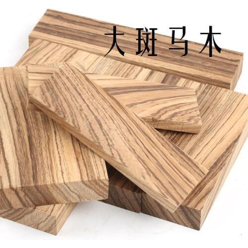 Grade A Zebrawood blanks Bowl Blank Turning Wood Lumber Knife Scales