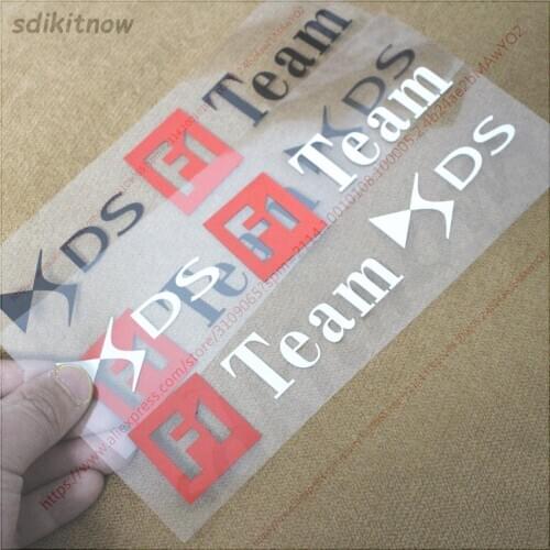 1pair F1 Team Racing Car Sports Decal Sticker Accessories Decoration For Citroen DS DS4 DS4S DS5 DS6 DS7 DS5LS DS3