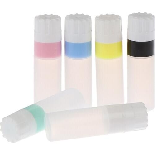 1PCS 8Ml Eyes Dropper Bottle Plastic Liquid Bottle Container For Contact Lens Case Points Bottling 6 Colors