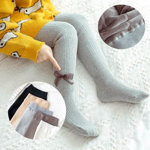 2020 Ins Winter Thick Girls Leggings Fashion Baby Winter Leggings Thick Fleece Leggings 1-8 Years Baby Girls Legging Clothing