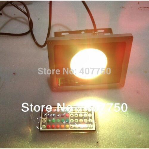 60 degree reflection cup IR remote rgb 20w led flood light ac85V/265v used for outdoor lighting projects
