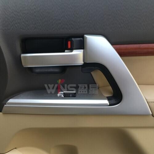 Accessory For Toyota Land Cruiser 200 2008-2015 2016 2017 2018 Chrome Interiol Door Handle Cover Trim Car SUV Styling
