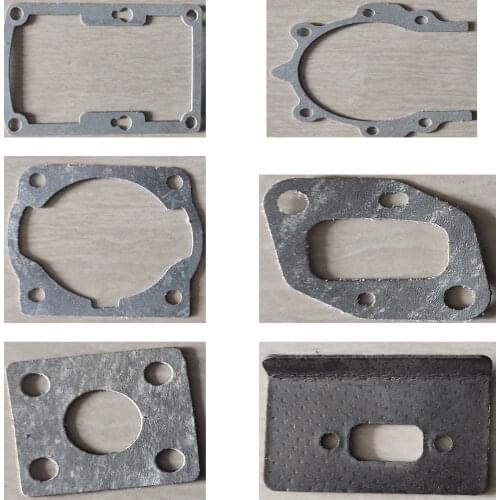 Free shipping connection gasket carburetor cylinder head pad marine boat engine part for Hangkai 2-stroke 3.5 HP outboard motor