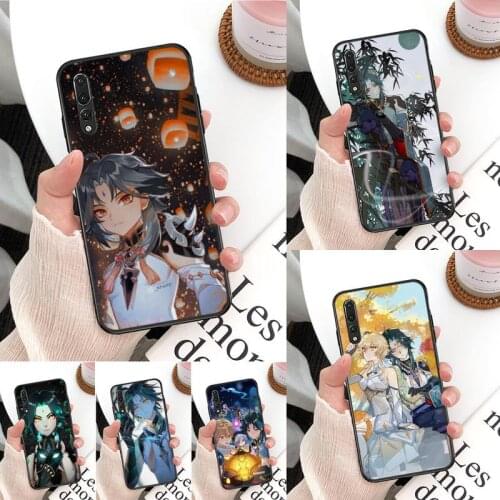 Xiao Genshin Impact Phone Case For Huawei Mate 30 Pro P20 P30 P40 pro lite Y7 Y6 2019 case for Honor 8X 8A 10 20lite 10i