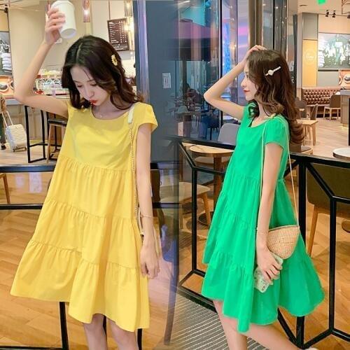 Однотонные летние платья GOARYUNVE China At AliExpress