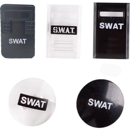 Military Weapon Shield Building Blocks War Army Figure Police Parts Soldiers Accessories Bricks Model Assembles MOC Kids Toys