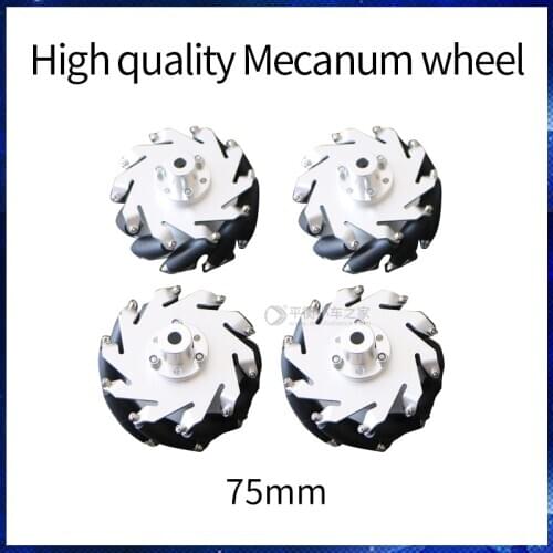Omni wheels 75mm A set of 4 Mecanum wheels 75mm