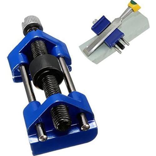 Knife Sharpener Professional Fixed Angle Holder Manual Non-Slip Knife Grinder Detachable Stainless Steel Knife Sharpening System