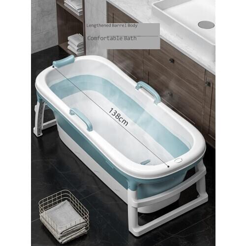Folding Massage To Enlarge Bath Barrel Integrated Design Long-term Temperature Lock Bath Barrel Stable And Durable Easy To Store