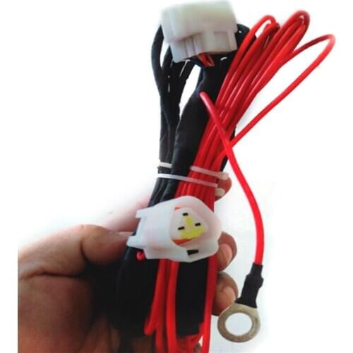 Parking Heating Heater LCD Switch Power Supply Cable Temperature control triangle plug wire For Diesels Air Heater LCD Switch