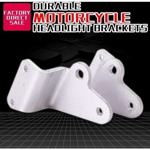 1 Pair Motorcycle Aluminium Headlight Bracket Stay Mount holder Fixed Stand For YAMAHA XJR400 1992 1993 1994 1995 1996 1997 1998