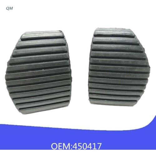 1Pair Clutch Brake Pedal Rubber Cover For Peugeot for Citroen 1007 207 208 301 307 308 508 C3 C4 C5 C6 C8 Brake Clutch Pad 13MF