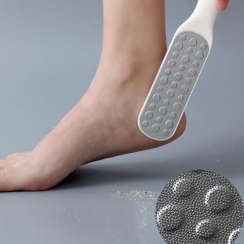 1pcs Double Side Foot File Professional Rasp Heel Grater Hard Dead Skin Callus Remover Pedicure File Foot Grater