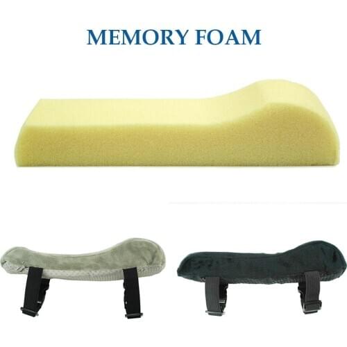 1pc Chair Armrest Pads Memory Foam Elbow Pillow Support Arm Rest Covers for Office Chair Armrest Chair Cushion Pads Elbow Relief