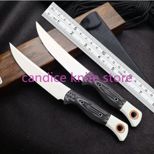 15500 Hunting Knife Fixed Balde Knife CPM-S45VN Blade G10 Handle Hunting Knife Camping with Sheath Tactical Knife Outdoor Knife