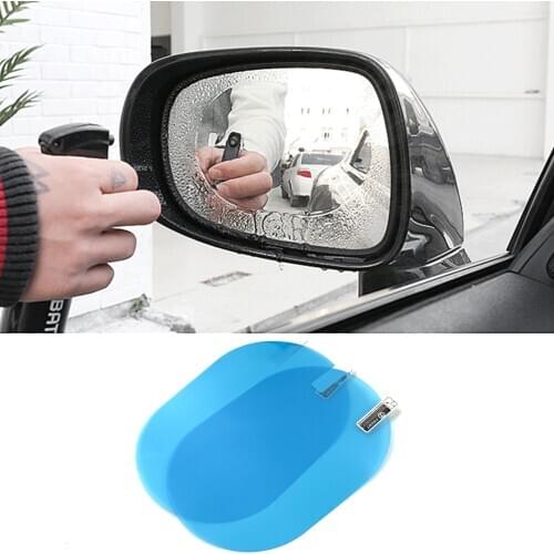 2Pcs Car Rearview Mirror Anti Water Film For Mitsubishi ASX Outlander Lancer Colt Evolution Pajero Eclipse Cross Grandis Zinger
