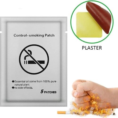 20pcs 100% Natural Ingredient Anti Smoke Patch Stop Quit Smoking Cessation Chinese Herbal Medical Plaster Health Care