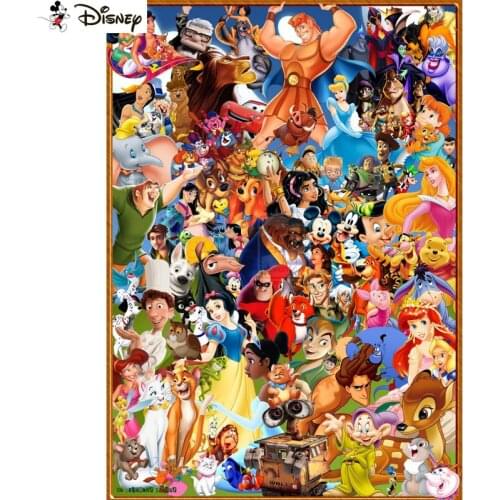 Disney Square/Round Drill 5D DIY Diamond Painting "Cartoon character" Embroidery Cross Stitch Full Rhinestone Decor A30766