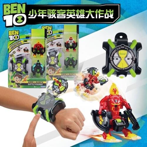 BEN Boy Hacker Transforming Device Watch Toy Boy Alien Hero Battle Transformed Into Childrens Toy