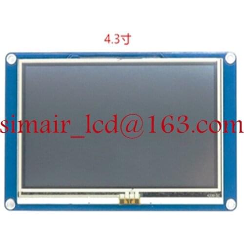 Hot Sale 4.3" 4.3 Inch NX4827T035 480x270 Serial HMI LCD Module Screen Man-machine interface English Kern for Nextion Display