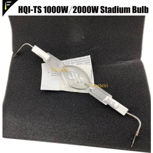 HQI TS 1000w 2000W/D/S Metal Halide Lamp 2000w Soccer field Stadium Bulb 2kw Tennis Court Gymnasium Light Replacement Bulbs