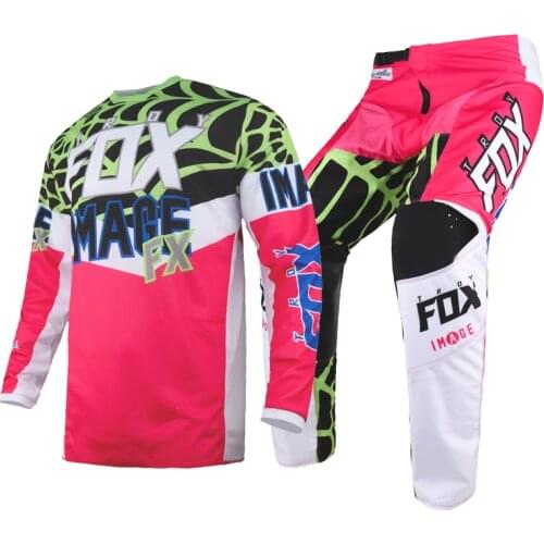 2021 Motocross MX ATV Dirt Bike Gear set VENIN Racing FLEXAIR Moto Suit Off Road Jersey Pant Combo