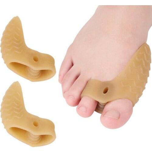 Toe Separator Correction Hallux Valgus Corrector Toe Separator Breathable High Elastic Soft Toe Separator Adjuster for Foot Care