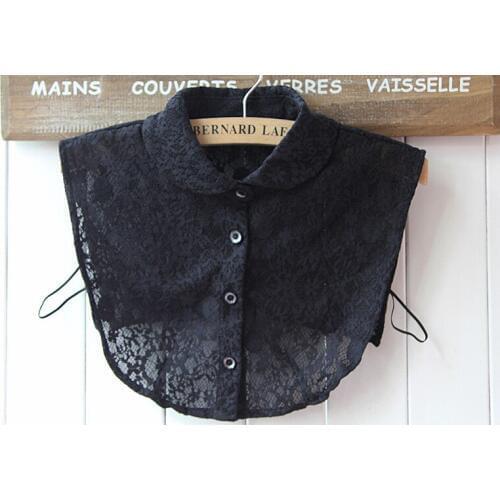 2016 New Arrival Solid White Shirt Fake Collar Women Decorative Women Vintage Fake Shirt Collar Necklace Choker Collar