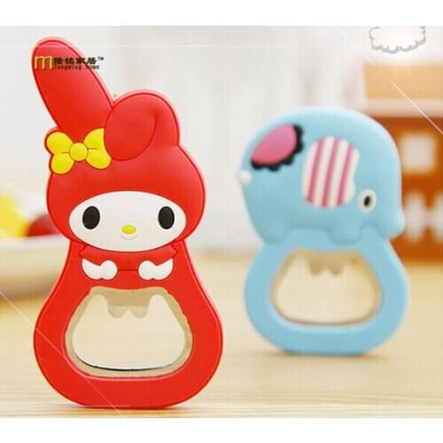 1PC LONGMING HOME New Cartoon Metal Beer Bottle Opener with Magnet KB 1358