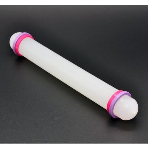Food Grade Plastic Adjustable Rolling Pin Non-stick Fondant Cake Dough Roller Pastry Accessories Kitchen Tools -25