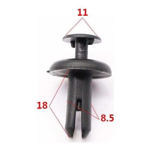 20Pcs Auto Bumper Guards Fender Card Clips For Mitsubishi Asx Lancer Outlander EX Pajero Sport Eclipse Carisma Galant