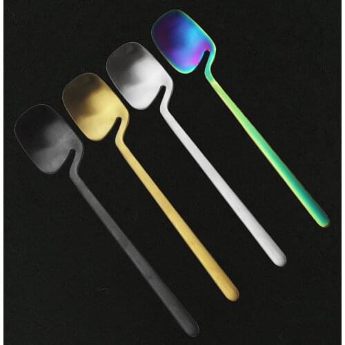 Gold Dinnerware Spoon Set 304 Stainless Steel Cutlery Set Dinner Set Coffee Tea Spoon Tableware Home Kitchen Silverware Set